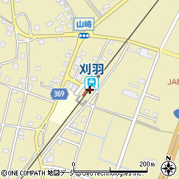 刈羽駅周辺の地図