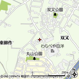 福島県郡山市喜久田町丸山53周辺の地図