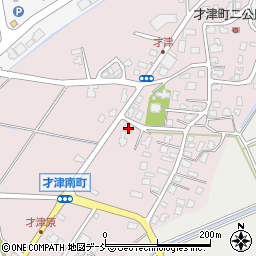 新潟県長岡市才津南町1996周辺の地図