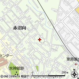 福島県郡山市喜久田町赤沼向1周辺の地図