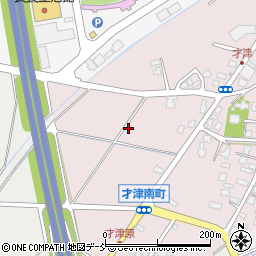 新潟県長岡市才津南町周辺の地図