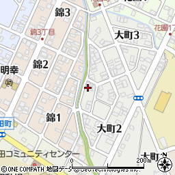 新潟県長岡市大町2丁目12周辺の地図