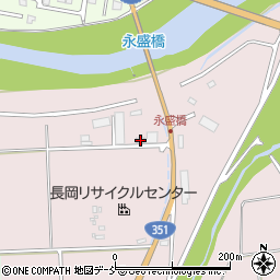 新潟県長岡市下山町651周辺の地図