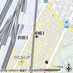 パークサイド笹崎周辺の地図