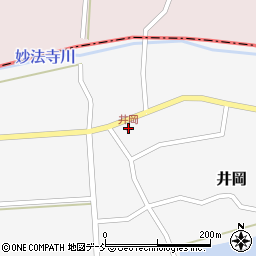 井岡周辺の地図