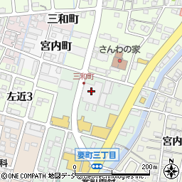 株式会社新潟ケンベイ中越営業部周辺の地図