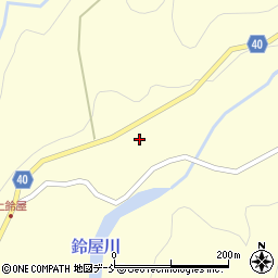 石川県輪島市町野町鈴屋ヲ周辺の地図