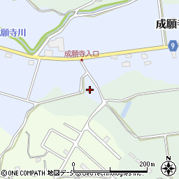 新潟県長岡市成願寺町667周辺の地図
