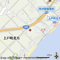 石川県珠洲市上戸町北方ニ周辺の地図