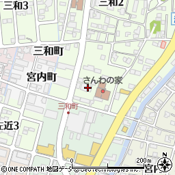新潟スバル自動車株式会社　長岡鈑金塗装センター周辺の地図