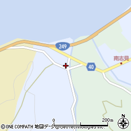 石川県輪島市尊利地町イ11周辺の地図