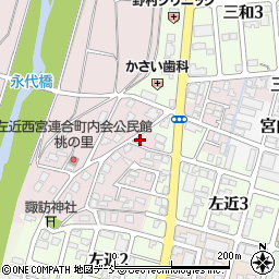 新潟県長岡市左近町117-1周辺の地図