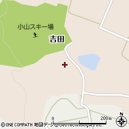 福島県会津美里町（大沼郡）吉田周辺の地図