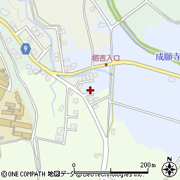 新潟県長岡市成願寺町363-9周辺の地図
