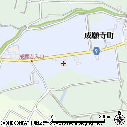 新潟県長岡市成願寺町847周辺の地図