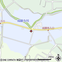 新潟県長岡市成願寺町638周辺の地図