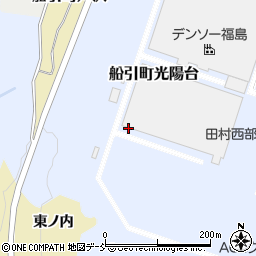 福島県田村市船引町光陽台周辺の地図