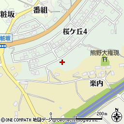 庚申坂公園周辺の地図