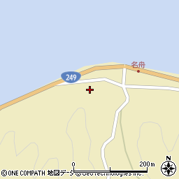 石川県輪島市名舟町ヘ周辺の地図