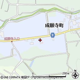 新潟県長岡市成願寺町797周辺の地図