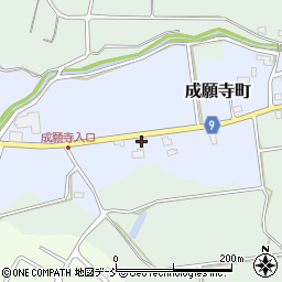 新潟県長岡市成願寺町697周辺の地図