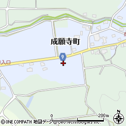 新潟県長岡市成願寺町836周辺の地図