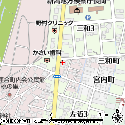 長栄工業株式会社　本社周辺の地図