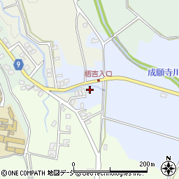 新潟県長岡市成願寺町372周辺の地図