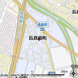 新潟県長岡市長倉南町187周辺の地図