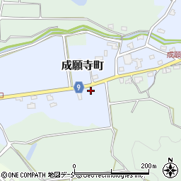 新潟県長岡市成願寺町835周辺の地図