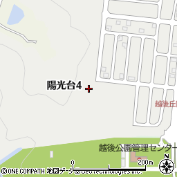 新潟県長岡市陽光台4丁目周辺の地図