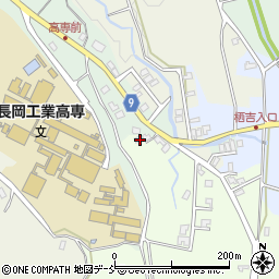 新潟県長岡市栖吉町1596周辺の地図