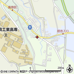 新潟県長岡市栖吉町1752周辺の地図