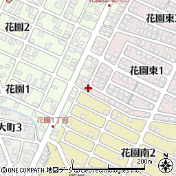 新潟県長岡市花園東1丁目285-15周辺の地図