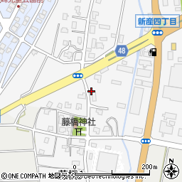 新潟県長岡市藤橋周辺の地図