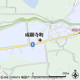 新潟県長岡市成願寺町852周辺の地図