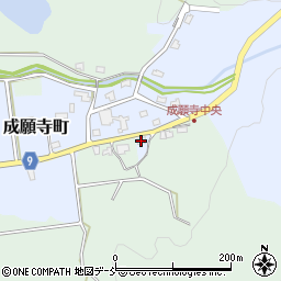 新潟県長岡市成願寺町890周辺の地図