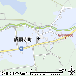 新潟県長岡市成願寺町886周辺の地図