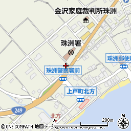 石川県珠洲市上戸町北方ろ59周辺の地図