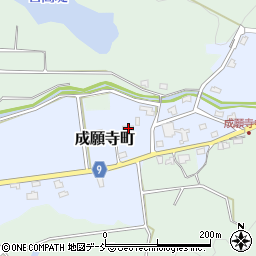 新潟県長岡市成願寺町864周辺の地図