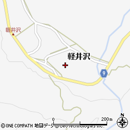 新潟県長岡市軽井沢1219周辺の地図