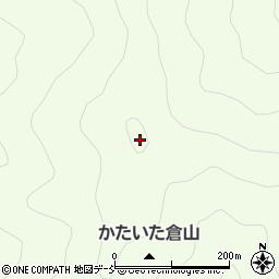 かたいた倉山周辺の地図