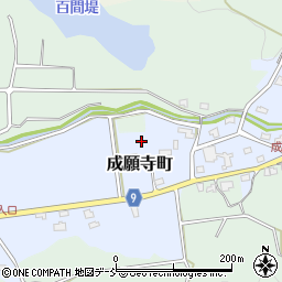 新潟県長岡市成願寺町868周辺の地図