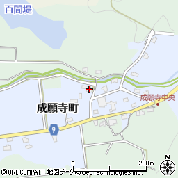 新潟県長岡市成願寺町862周辺の地図