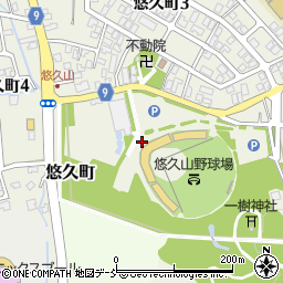 新潟県長岡市悠久町周辺の地図