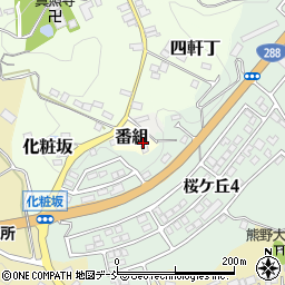 福島県田村郡三春町番組24周辺の地図