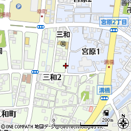 新潟県長岡市三和2丁目周辺の地図