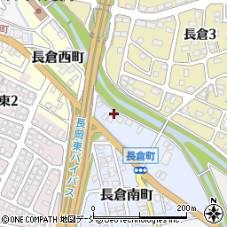 新潟県長岡市長倉南町207周辺の地図