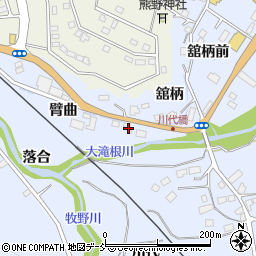 福島県田村市船引町船引臂曲34周辺の地図