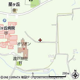 福島県郡山市片平町西俣周辺の地図